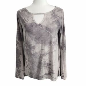 Ppla Bell Sleeve Tie Dye Blouse Size Large